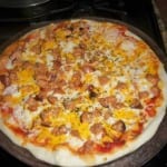 grilled pizza