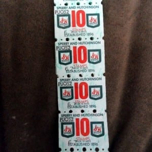 S&H green stamps