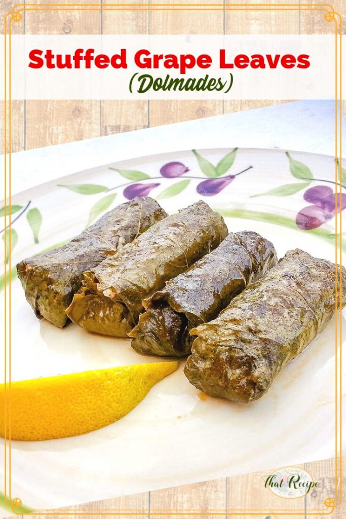 Easy Stuffed Grape Leaves with Homegrown Grape Leaves
