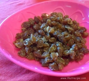 homemade raisins