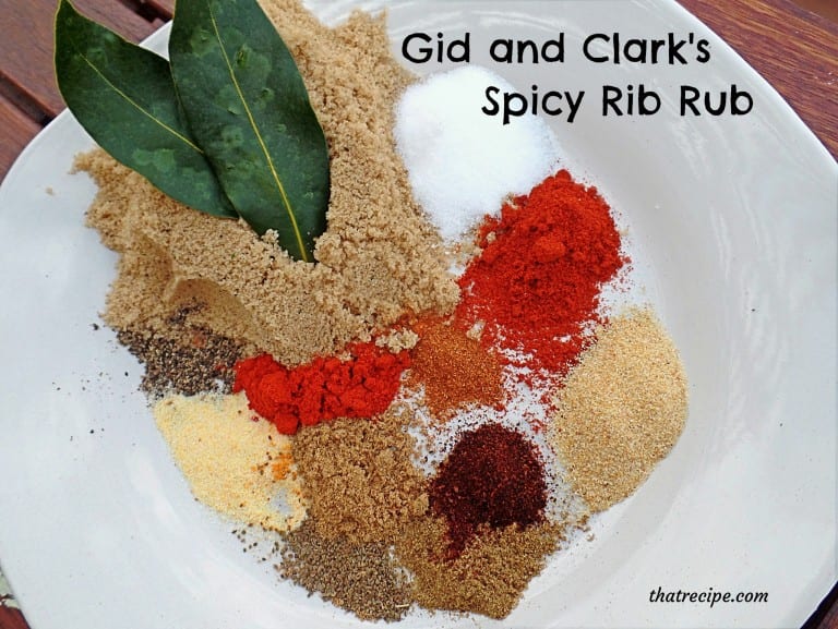 Sweet and Spicy Barbecue Rib Rub for ribs, chicken, steak, pork etc.