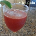 Michelada - beer and tomato juice