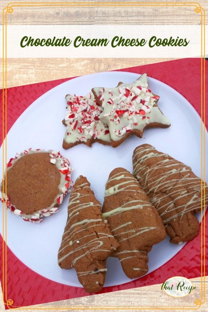 Chocolate Cream Cheese Cookies - Two Ways to Make