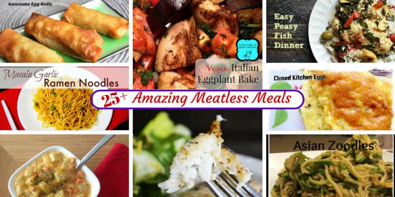 25 Meatless Dinner Meals for Lent