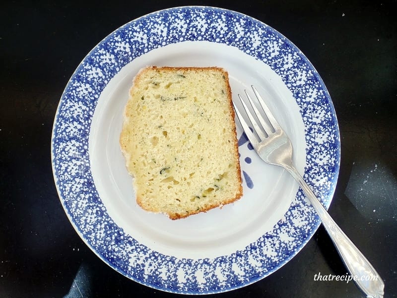 Lemon Zucchini Bread from Like Mother Like Daughter - delicious lemony quick bread made with shredded zucchini.