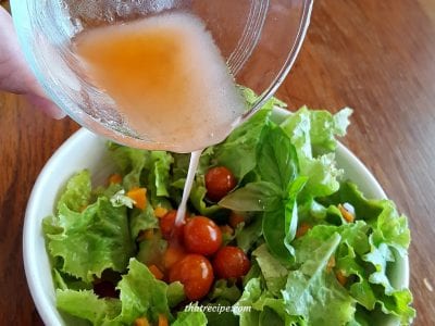 Strawberry Shrub Salad Dressing