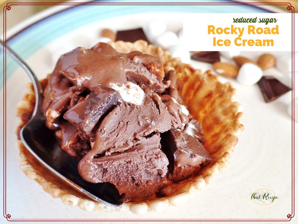 Reduced Sugar Rocky Road Ice Cream Will Rock Their World