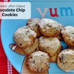 Famous Amos Chocolate Chip Cookies Copycat recipe - tiny crispy chocolate chip cookies similar to the ones in the store.