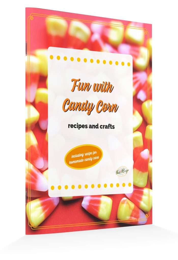 Creative Autumn crafts and recipes you can make with candy corn plus our homemade candy corn recipe. #candycorn #halloweencrafts #halloweenrecip