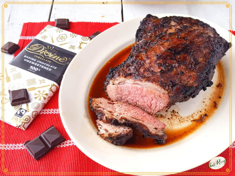 Spicy Chocolate Marinated Grilled Tri Tip-image