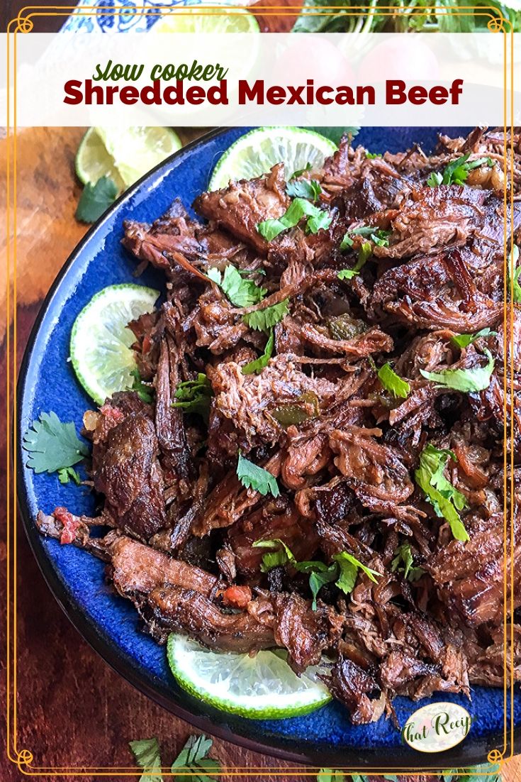 Slow Cooker Mexican Shredded Beef NationalSlowCookerMonth