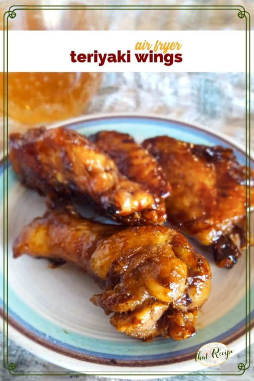 Easy Air Fryer Teriyaki Chicken Wings Tastytuesdays