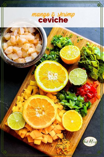 mango shrimp ceviche ingredients