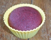 Red Velvet Cupcake with beets