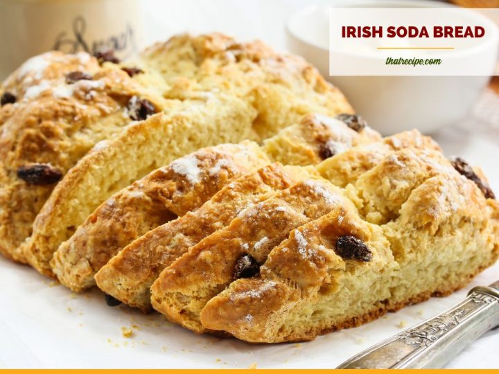 Irish Soda Bread on a cutting board