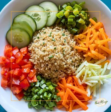 quinoa salad ingredients