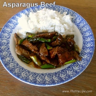Asparagus Beef - thatrecipe.com