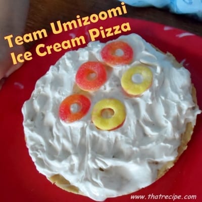 Team UmiZoomi Ice Cream Pizza 