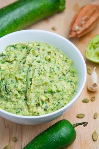 Roast Zucchini Pesto closet cooking