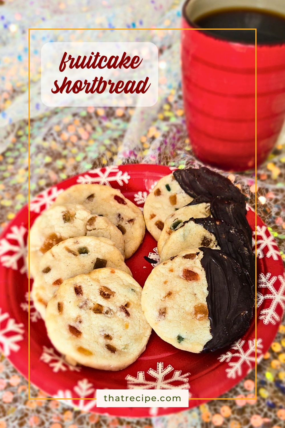 christmas cookies on a plate