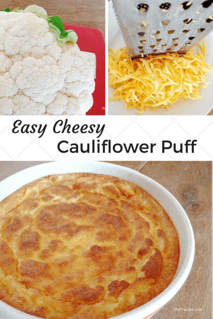 Cauliflower and Cheese Puff