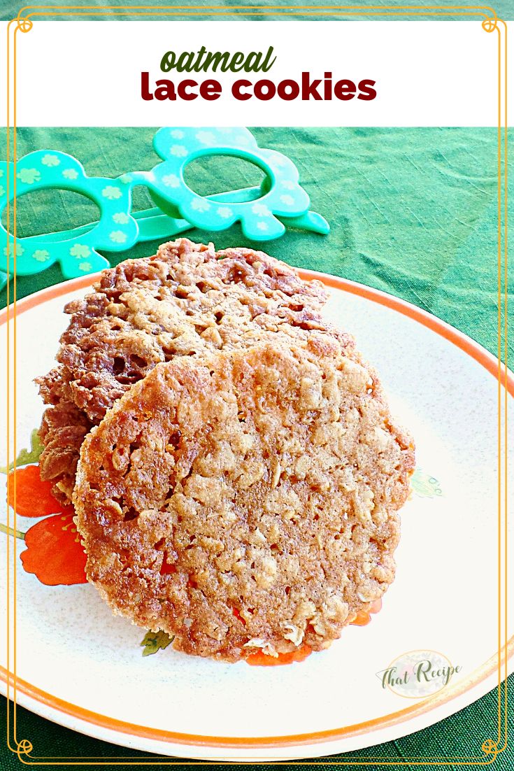 Oatmeal Lace Cookies Recipe