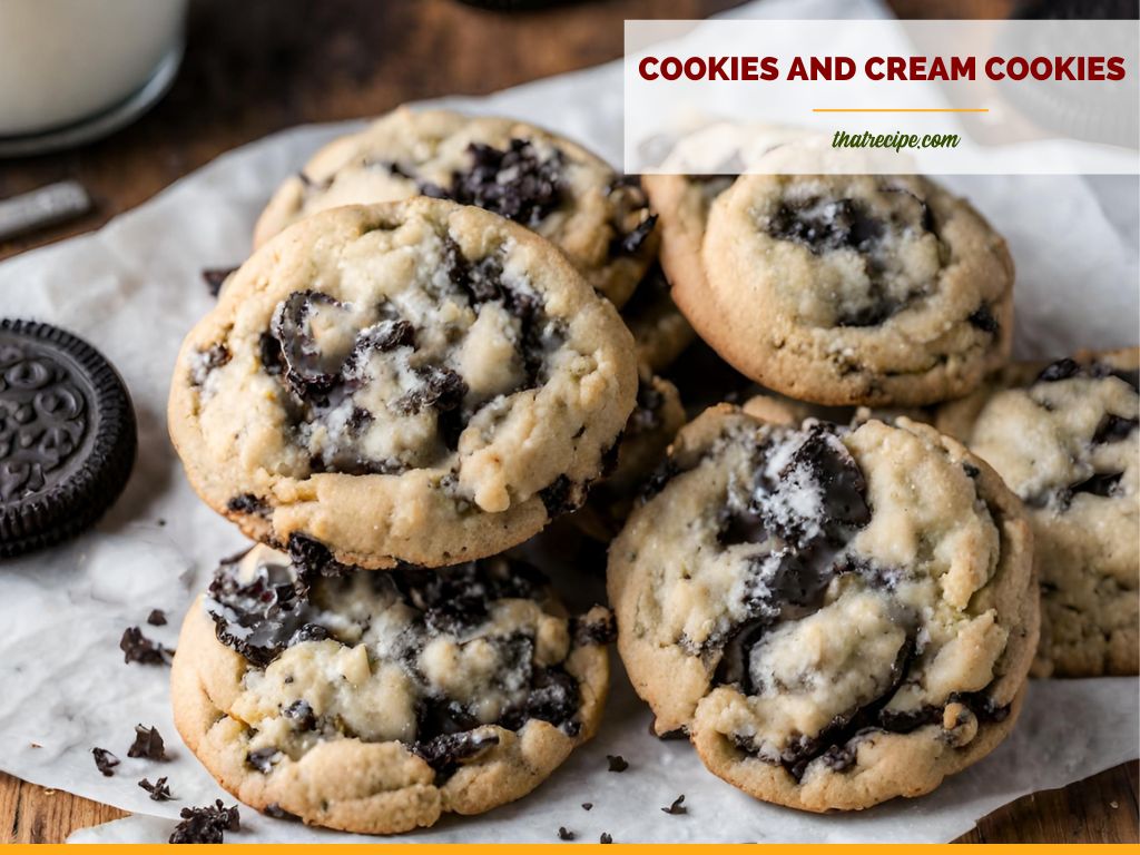 Cookies and Cream Cookies: Cookies with Cookies in the Dough