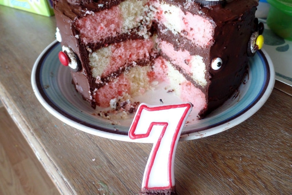 neapolitan checkerboard cake