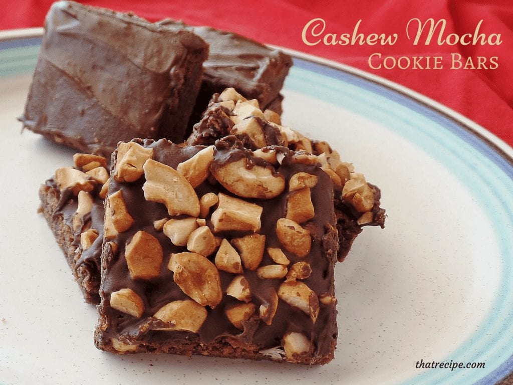 Cashew Mocha Bars