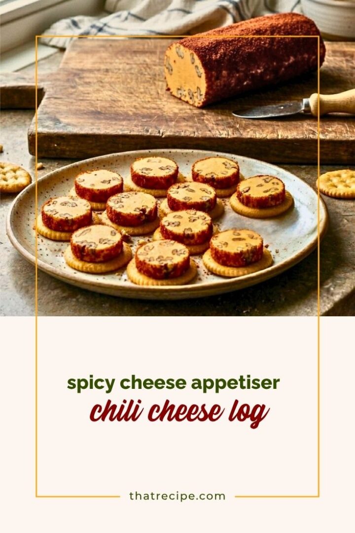 sliced chili cheese roll on a plate