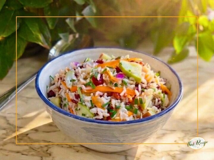 Apple Pecan Brown Rice Salad