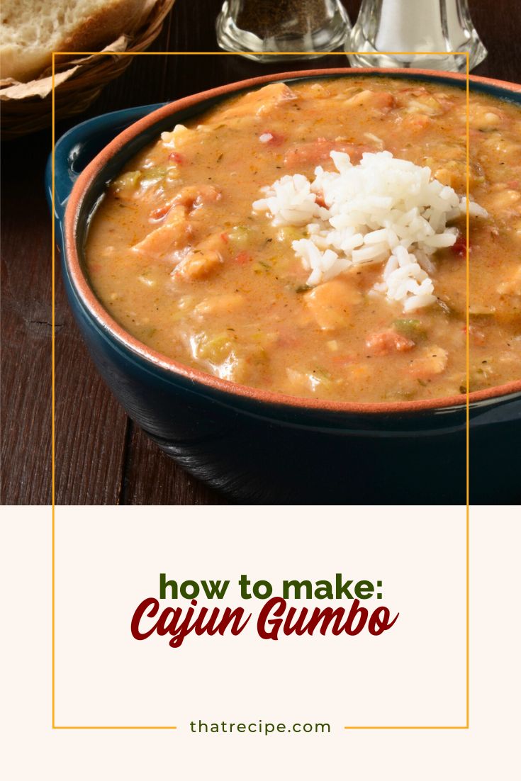 bowl of gumbo on a table