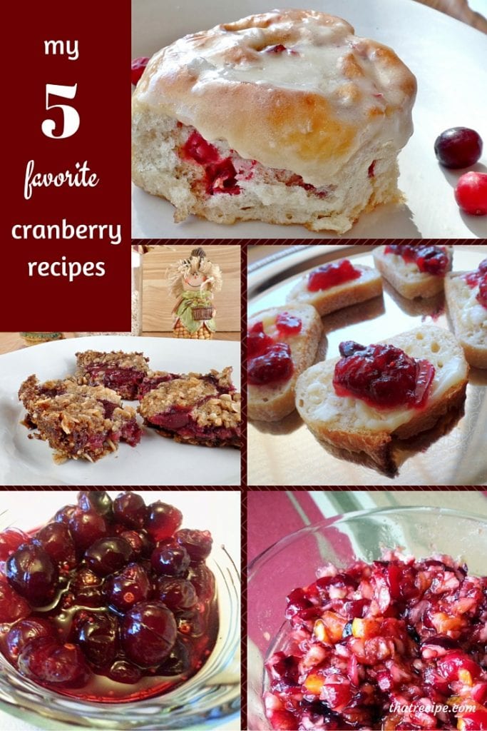 Five Cranberry Recipes