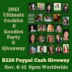 Paypal Cash Giveaway graphic 220.00. 2015 Ultimate Cookie Party