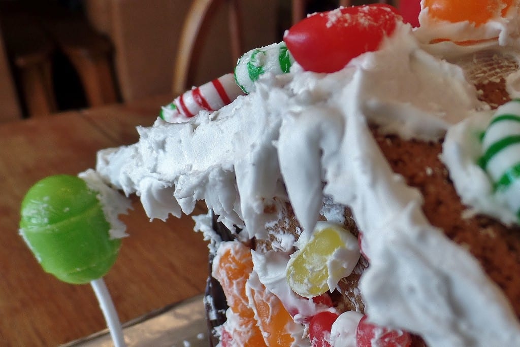 Gingerbread House - easy recipe to make your own gingerbread house with royal icing.