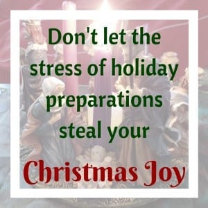 Enjoy the holiday season instead of worrying about getting everything done