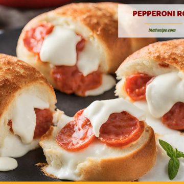 Pepperoni Rolls - pepperoni cheese stuffed rolls