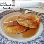Nate the Great's Pancake Recipe - simple pancake recipe kids can make themselves based on Nate the Great by Marjorie Sharmat.