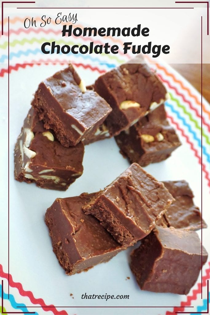 Oh So Easy Chocolate Fudge: Cooks in 5 Minutes!