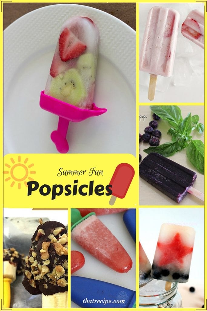 Summer Treats: Popsicles - not your ordinary popsicles: blueberry basil, strawberries and cream, whole fruit patriotic pops, strawberry kiwi and more.