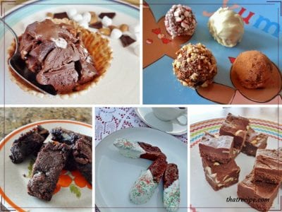  20 of our favorite Chocolate Recipes including cookies, cakes, candy, ice cream, donuts, brownies and more. Plus giveaway