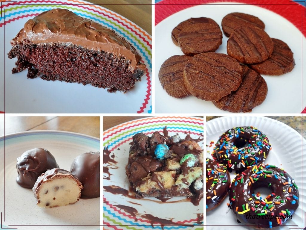 20 of our favorite Chocolate Recipes including cookies, cakes, candy, ice cream, donuts, brownies and more. Plus giveaway