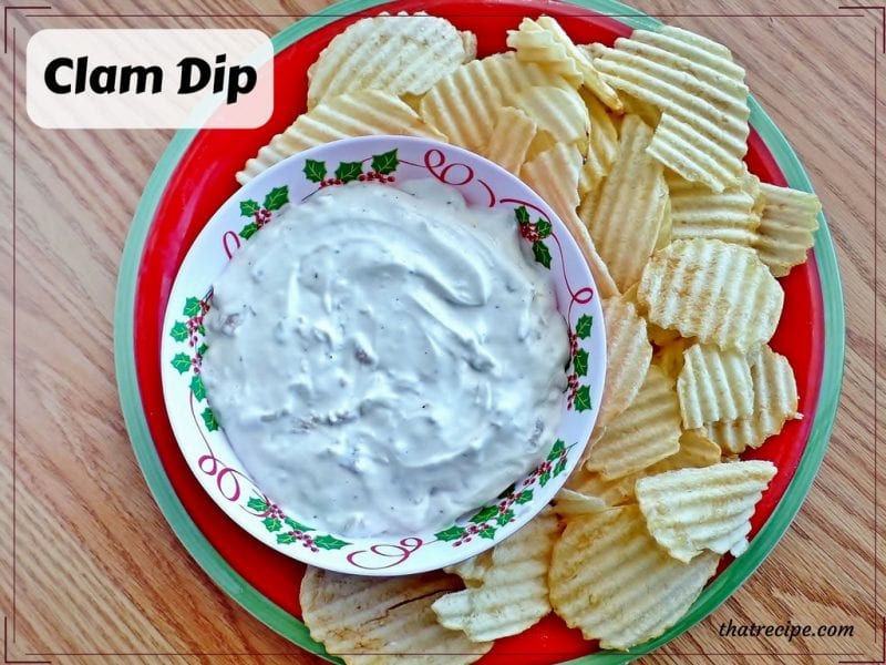 An easy Clam Dip Recipe with plenty of garlic and Worcestershire sauce. Great for parties. Serve with chips or vegetables or fill a bread bowl.