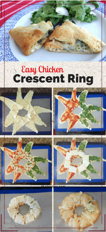 chicken crescent ring collage