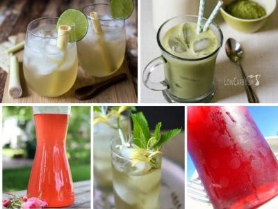 15 unique and delicious iced tea recipes, fruit flavored iced teas, flower flavored iced teas, herbal iced teas.