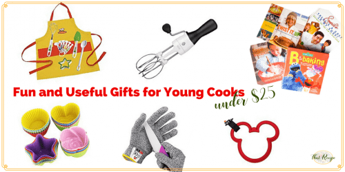 Practical and fun gifts for young cooks under $25.