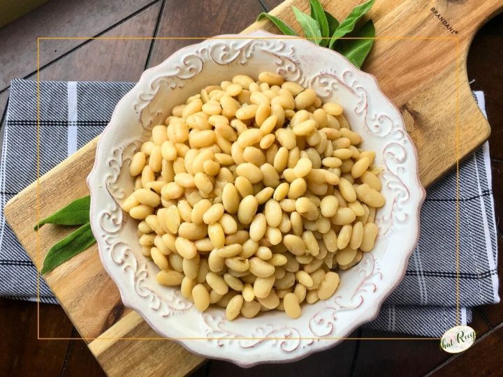 white beans in a bowl