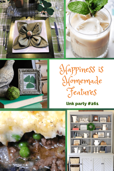 Happiness is Homemade St Patrick's Day Collage