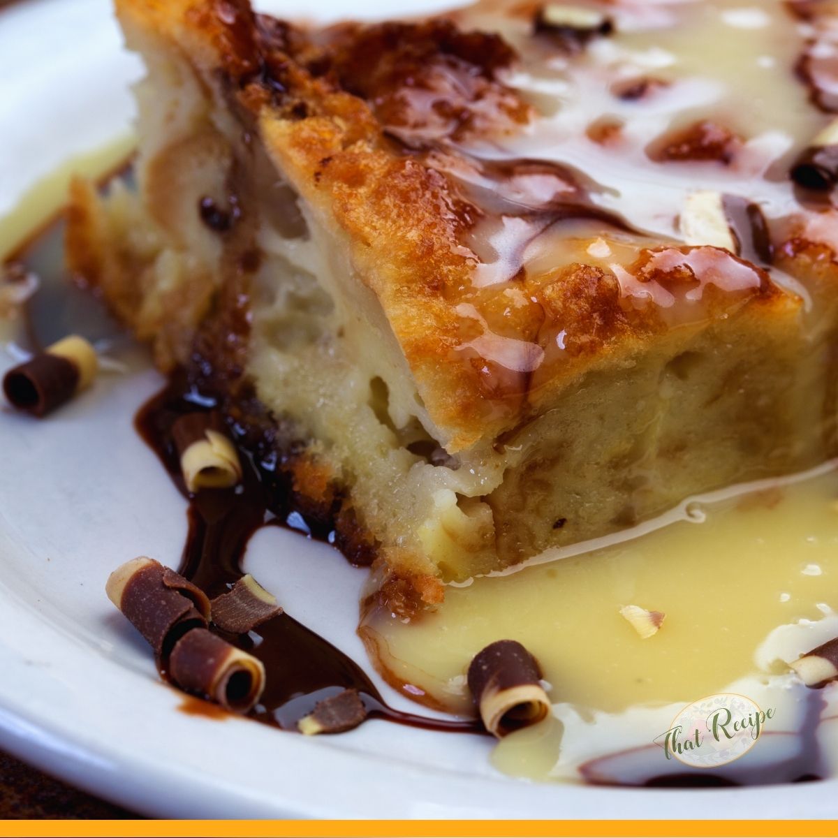 Dad's Bread Pudding Recipe with Lemon Sauce - Shugary Sweets