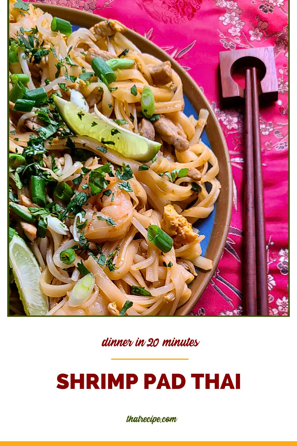 Easy & Quick Shrimp Pad Thai - Christie at Home